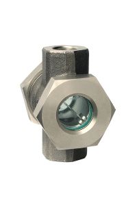 Indicatore di passaggio a doppio cristallo temprato mod. 155A e 155B