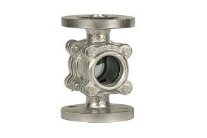 Indicatore di passaggio a doppio cristallo temprato mod. 164/B