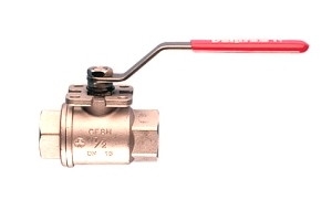 Valvola a sfera INOX-VAL art. 700000  700016 - sgrassata per ossigeno