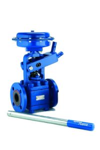 Valvole di scarico di fondo manuali o con attuatore pneumatico mod. DFG 300