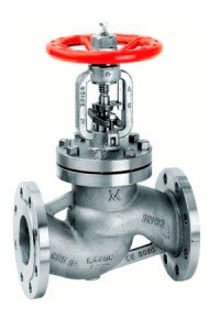 Valvola di intercettazione manuale a flusso avviato con tenuta a soffietto "esente da manutenzione" fig. 347