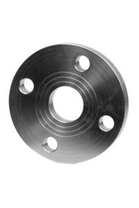 Flangia piana EN 1092-1/01/A in acciaio al carbonio PN 10/16/25/40