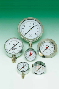 Manometri a molla Bourdon
