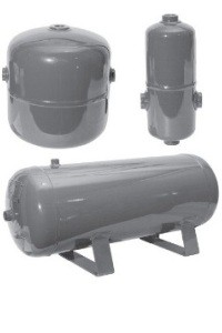 Serbatoio per aria compressa in acciaio al carbonio mod. SBCV