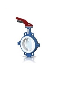 Valvola a farfalla sede PTFE