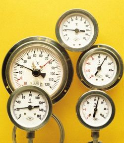 Termometri a gas inerte inox